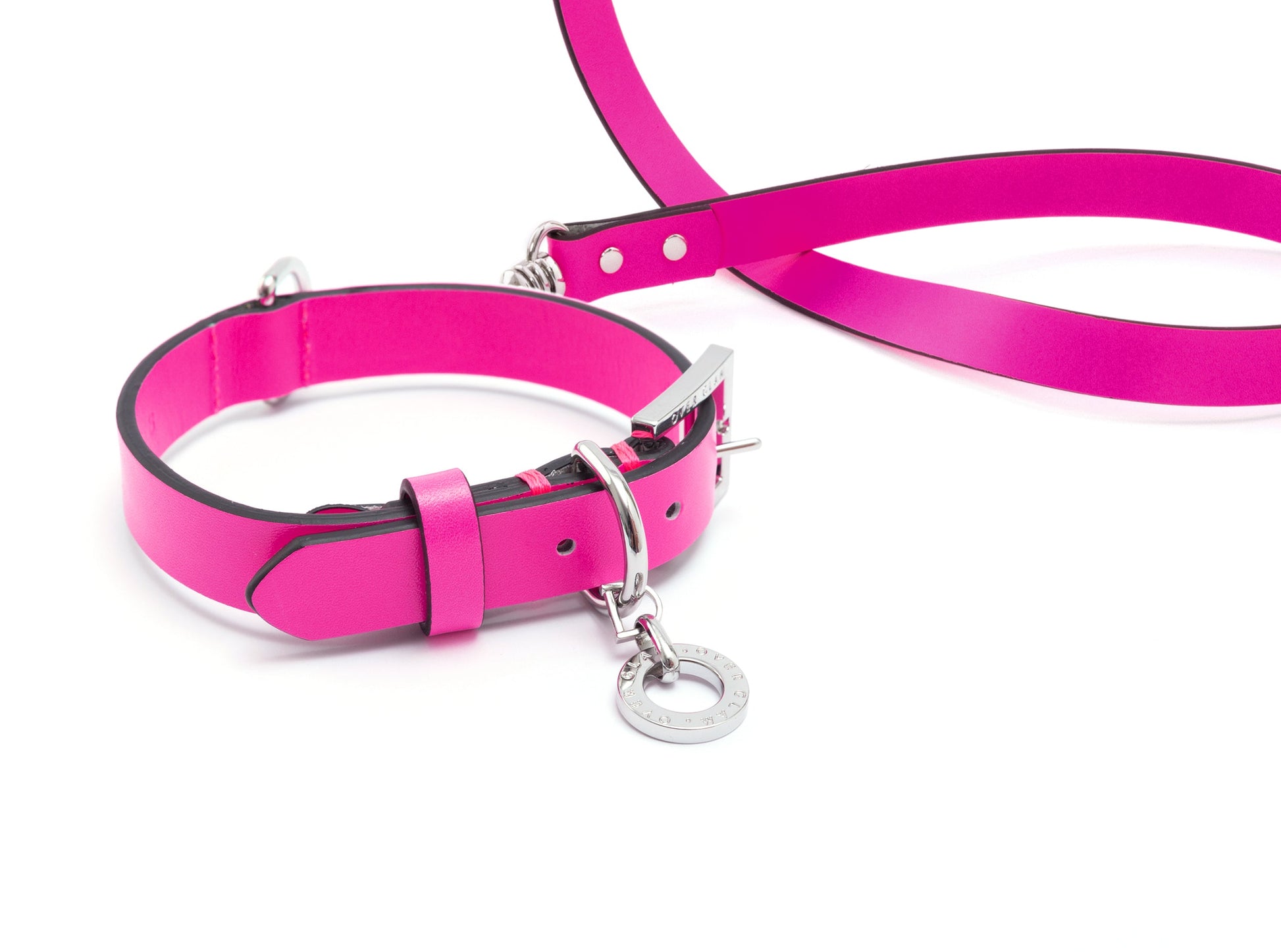 Premium Leather Lead and Collar Set