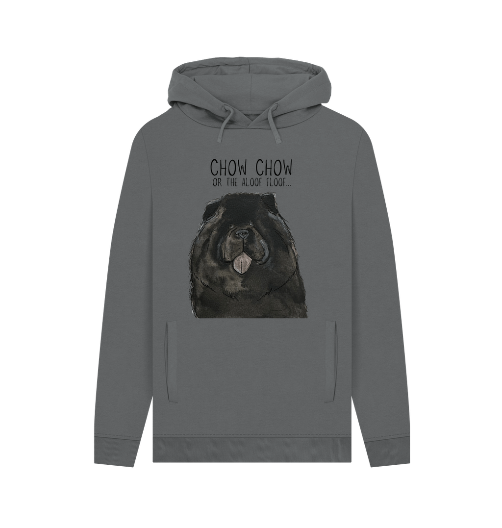 Black Chow Chow The Aloof Floof Men's Hoodie