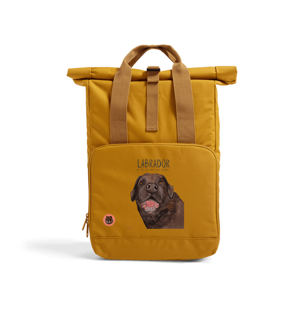 Chocolate Labrador Eco Backpack