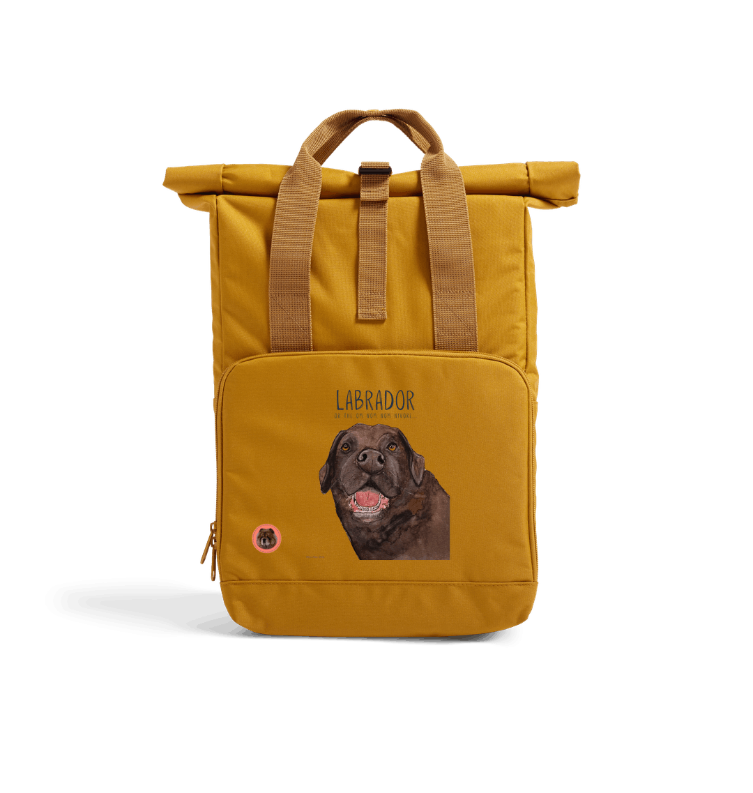 Chocolate Labrador Eco Backpack