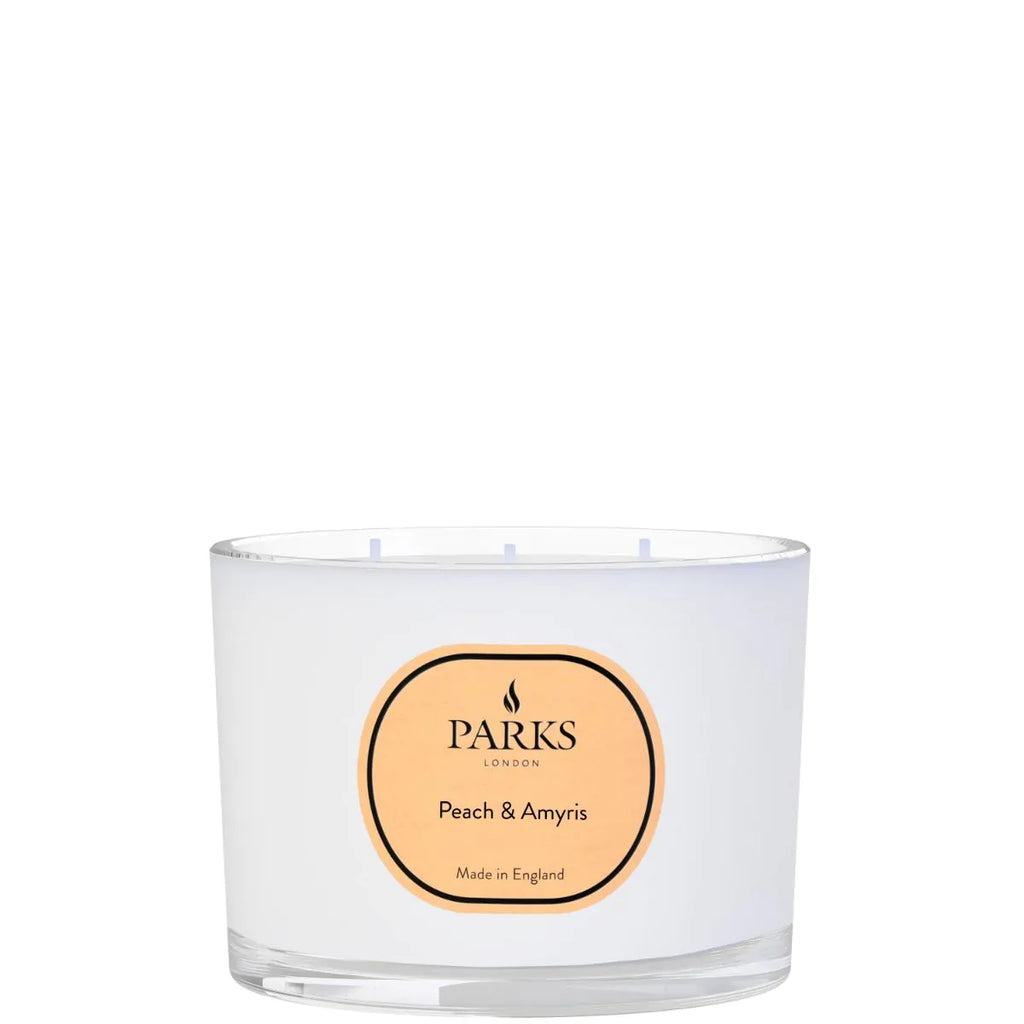 Vintage Peach and Amyris 350g Three Wick Candle
