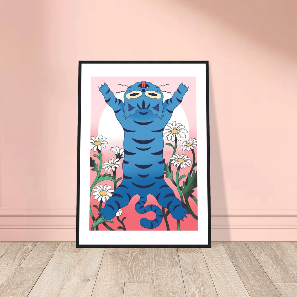 Cat's Whole Life Framed Print