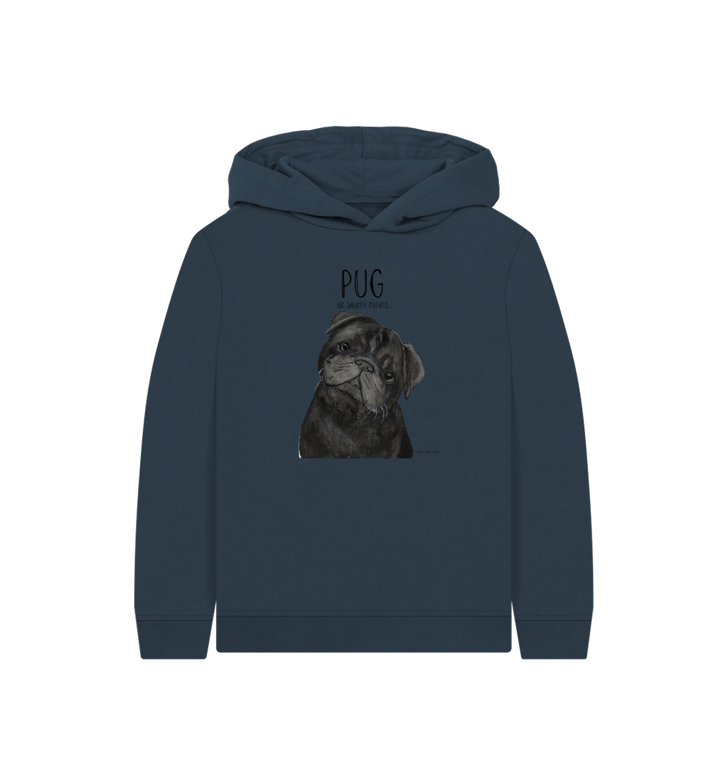 Pug Life Kids Hoodie Snorty Potato Edition