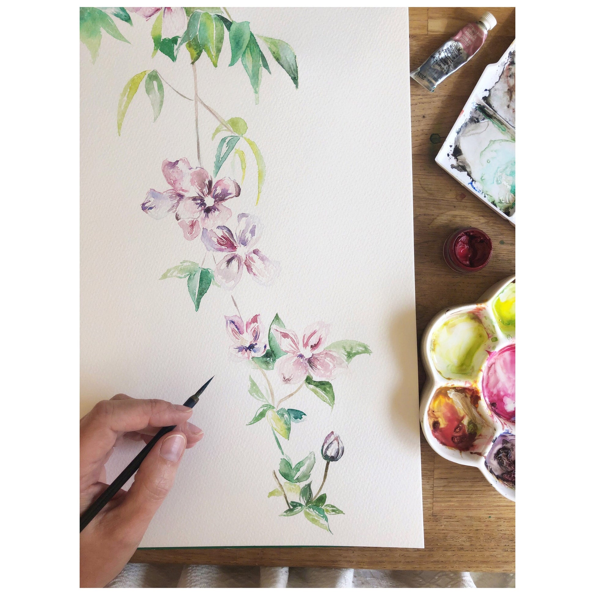 Flower Forest Mural Wallpaper