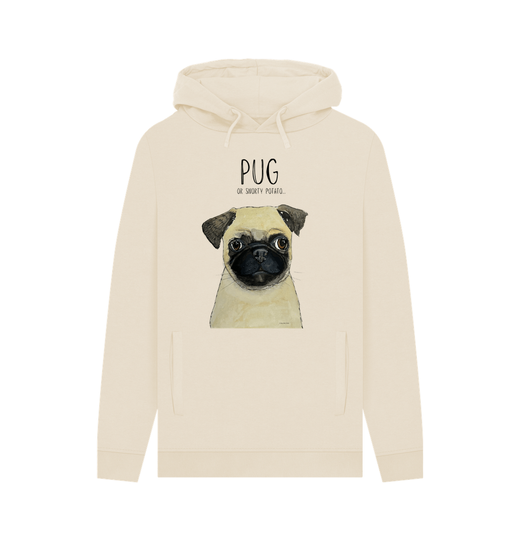 Snorty Potato Men's Hoodie Cozy Funny Pug