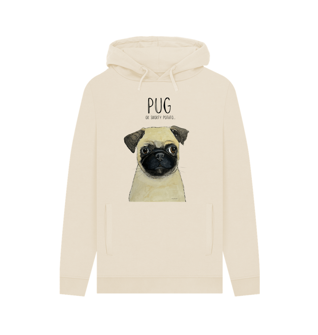 Snorty Potato Men's Hoodie Cozy Funny Pug