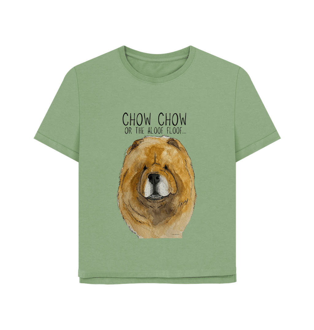 Red Chow Chow Women's Relaxed Fit T-Shirt