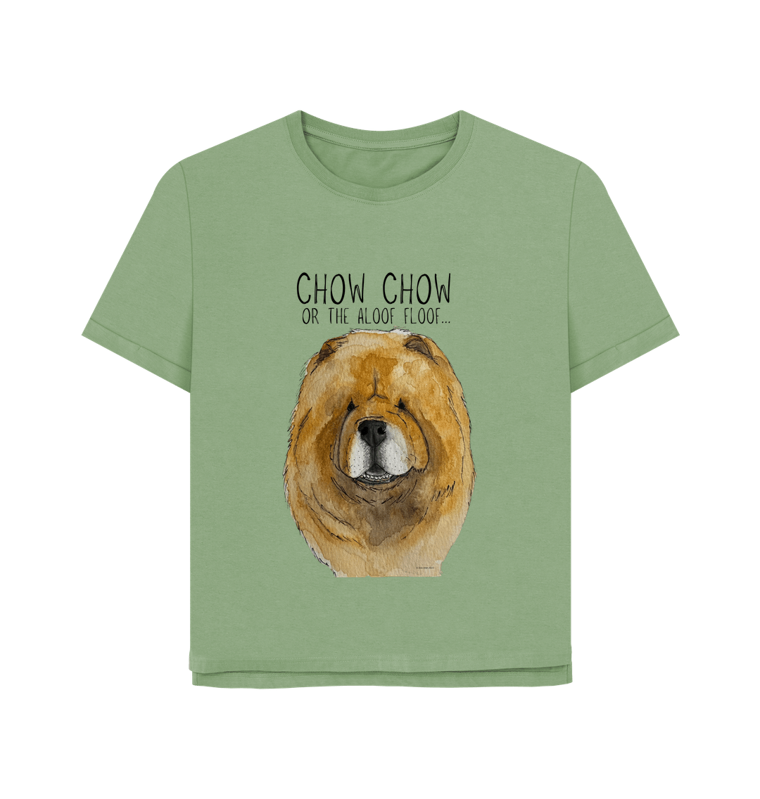 Red Chow Chow Women's Relaxed Fit T-Shirt