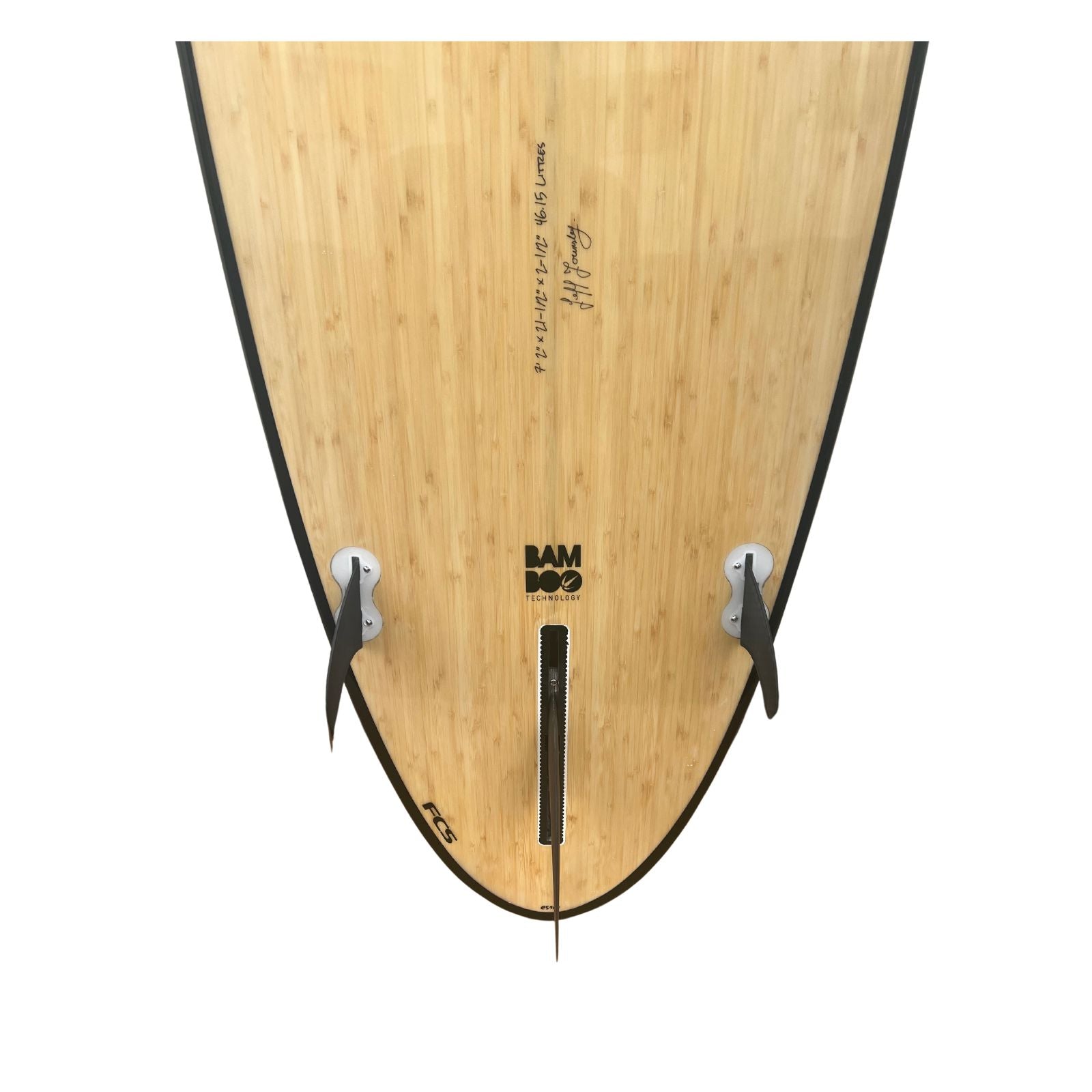 7ft 2 Bamboo Round Tail Mini Mal Surfboard