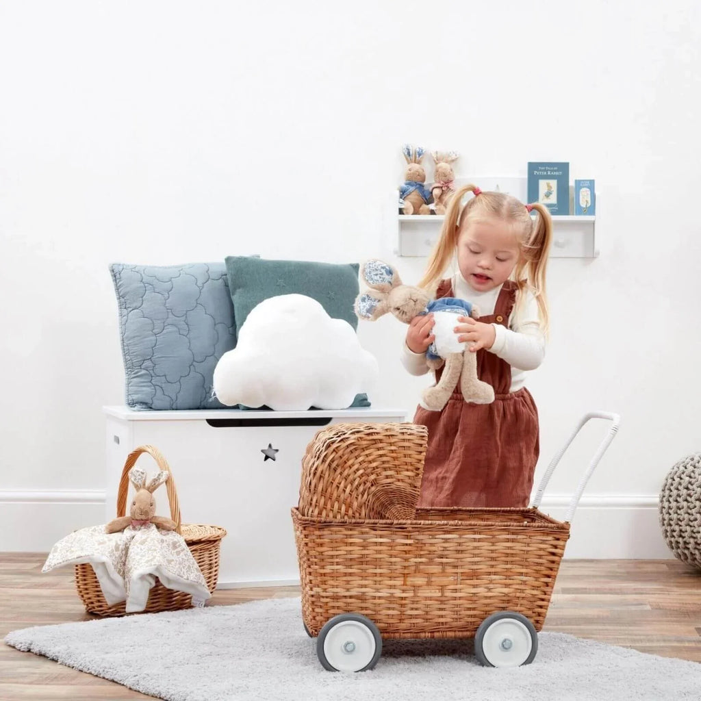 Peter Rabbit Deluxe Soft Toy in Blue Jacket