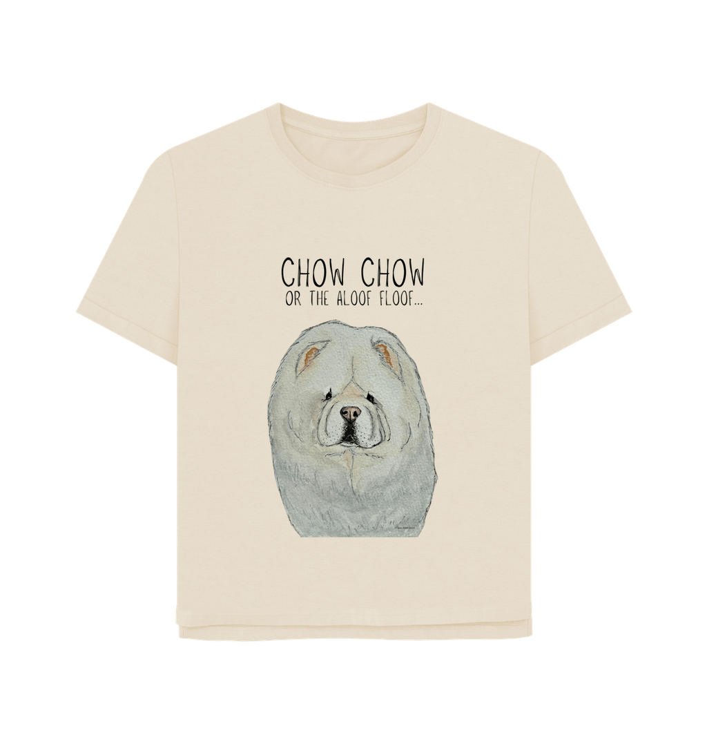 Cream Chow Chow Women's Relaxed Fit T-Shirt