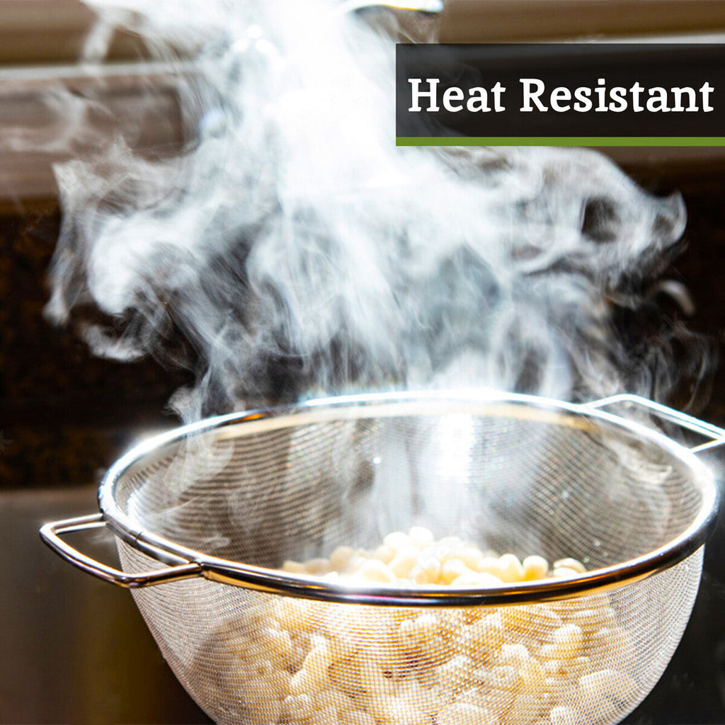 Stainless Steel Colander with Dual Handles