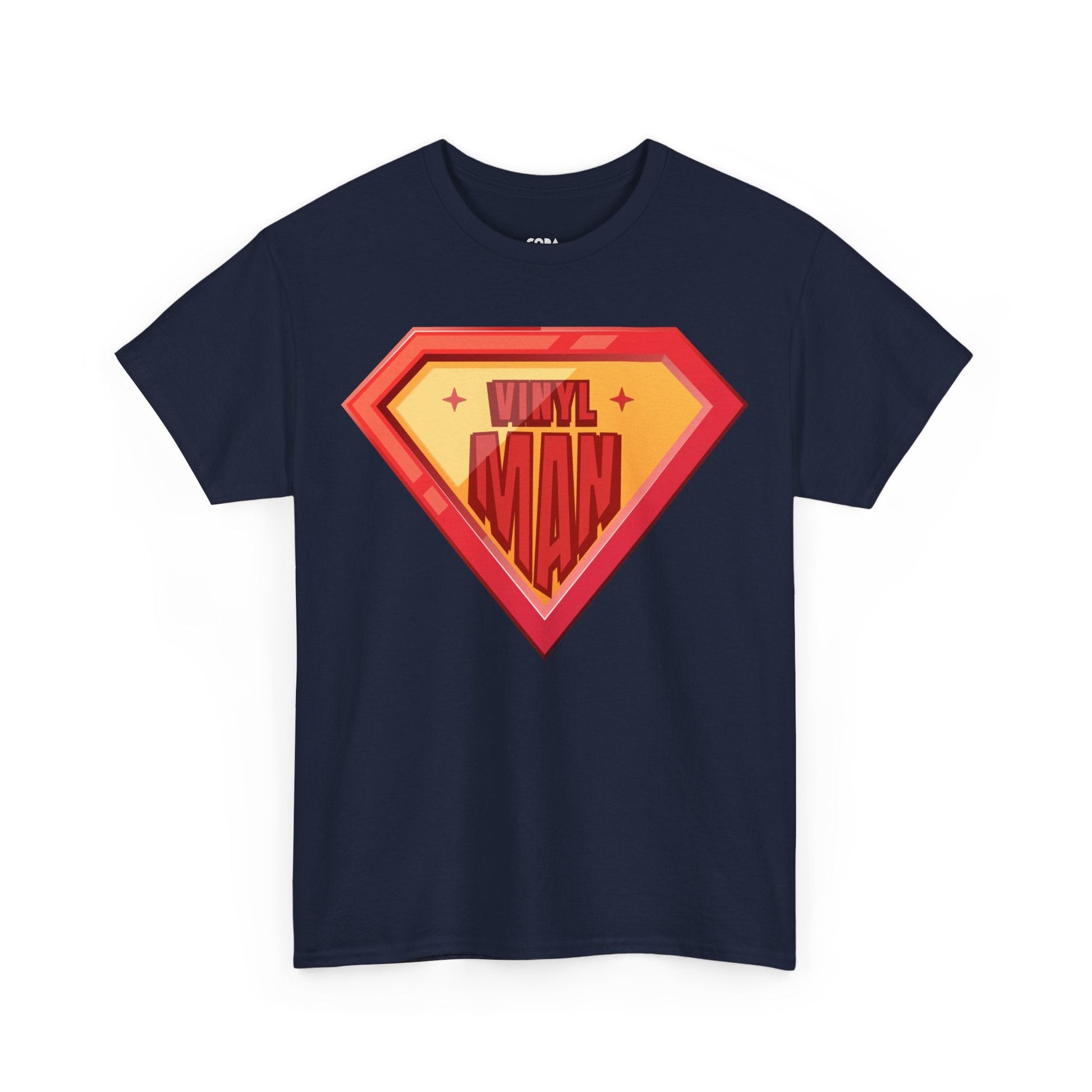 Vinyl Man Men's Superhero T-Shirt