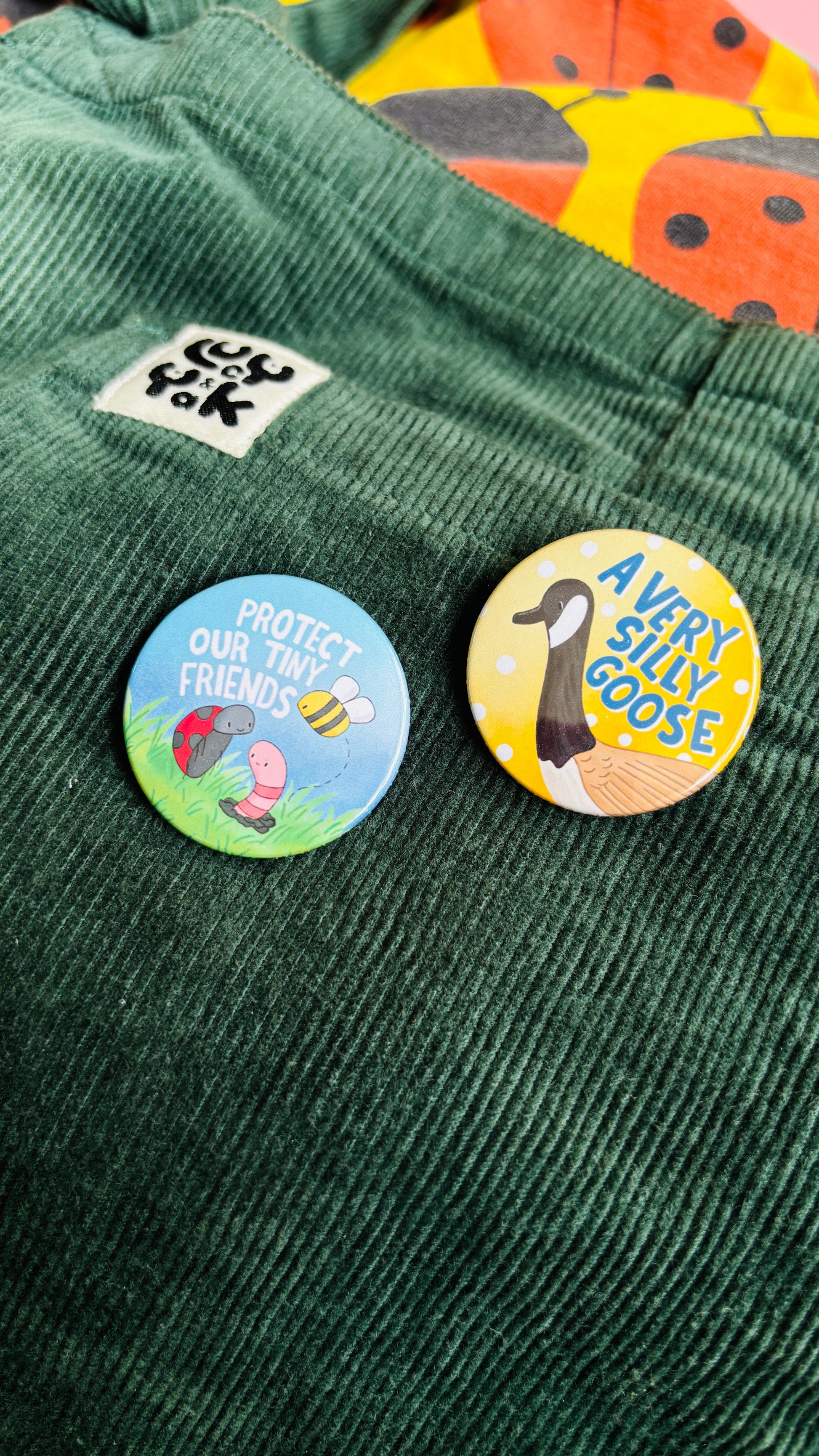 Protect Our Tiny Friends Badge or Magnet