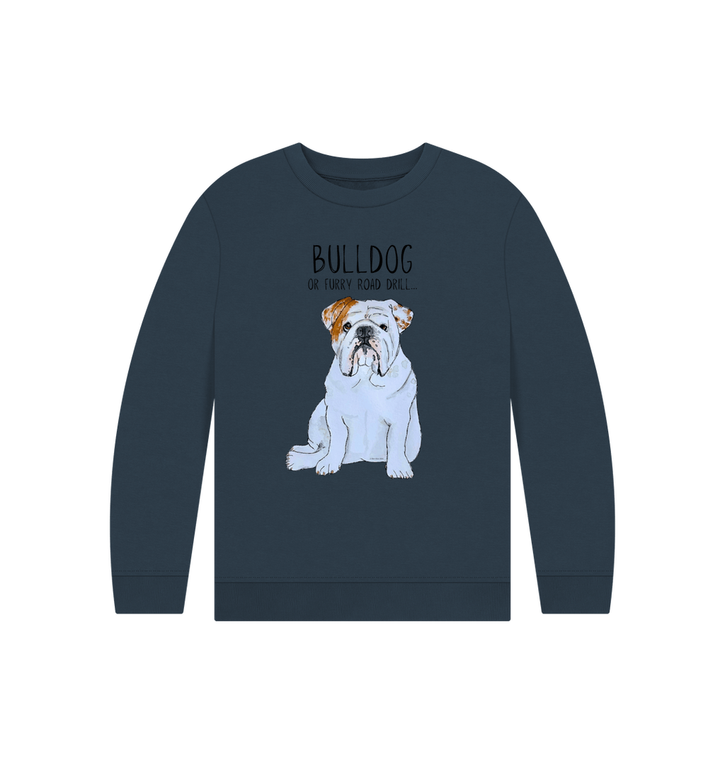 Bulldog Power Kids Sweatshirt for Playtime