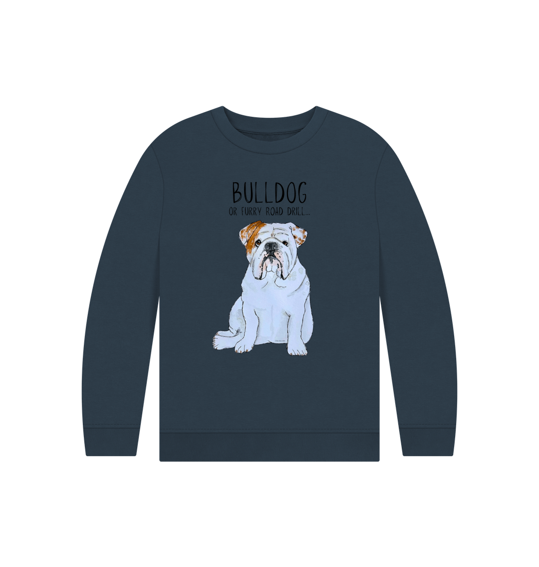 Bulldog Power Kids Sweatshirt for Playtime