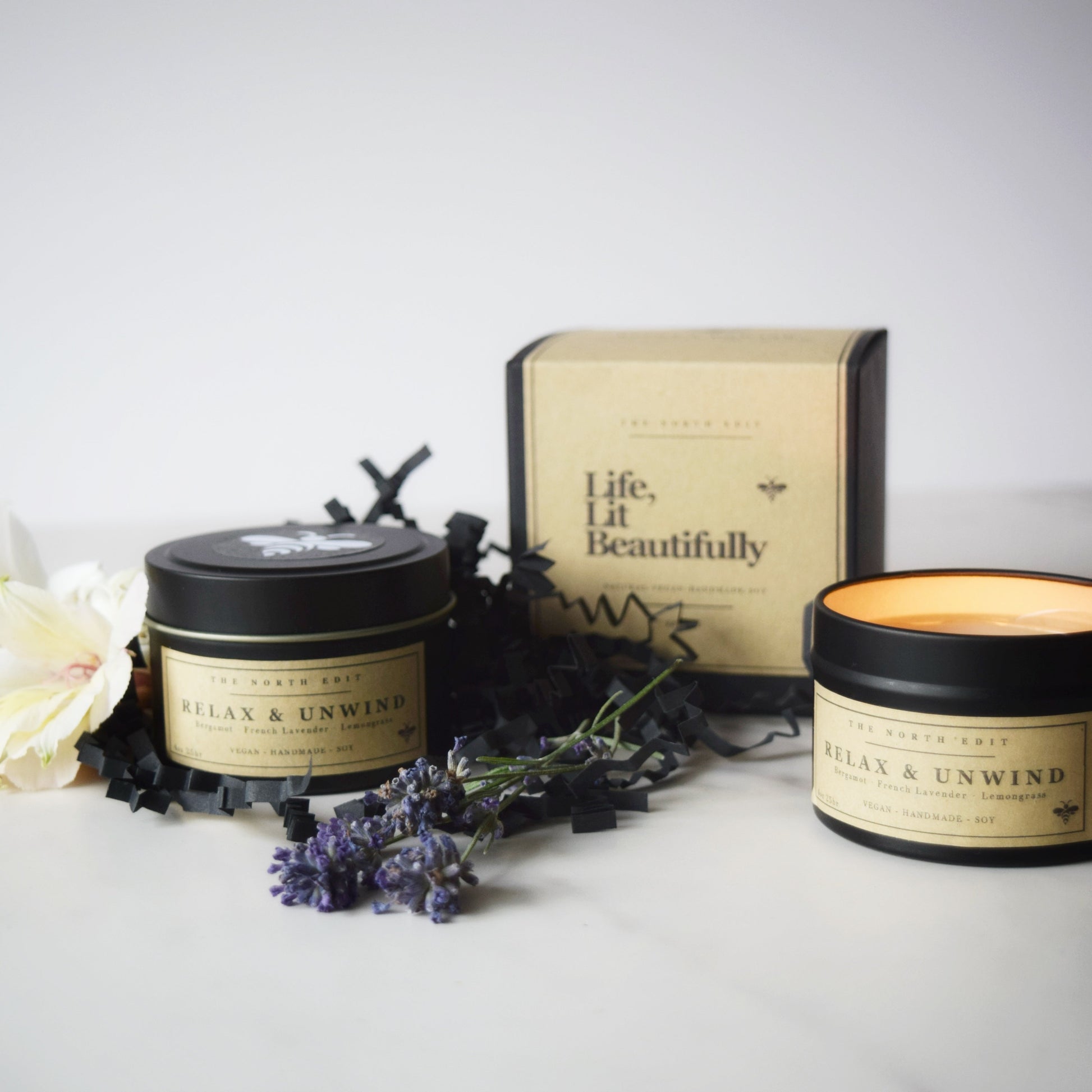 Relax & Unwind Aromatherapy Candle