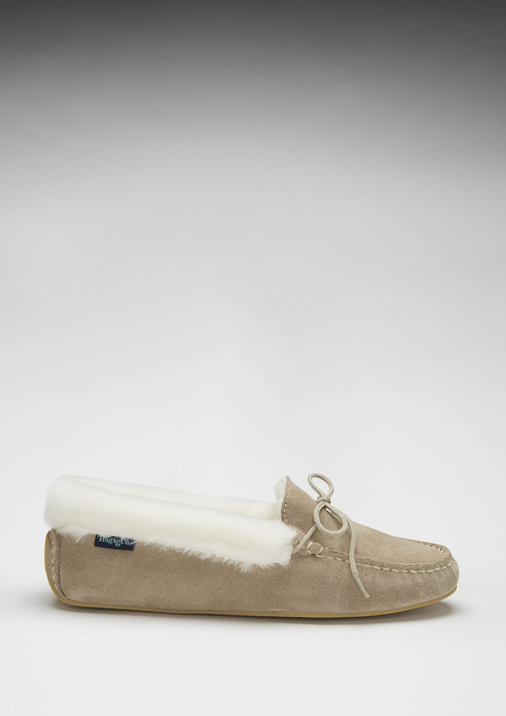 Women's Taupe Sheepskin Slippers