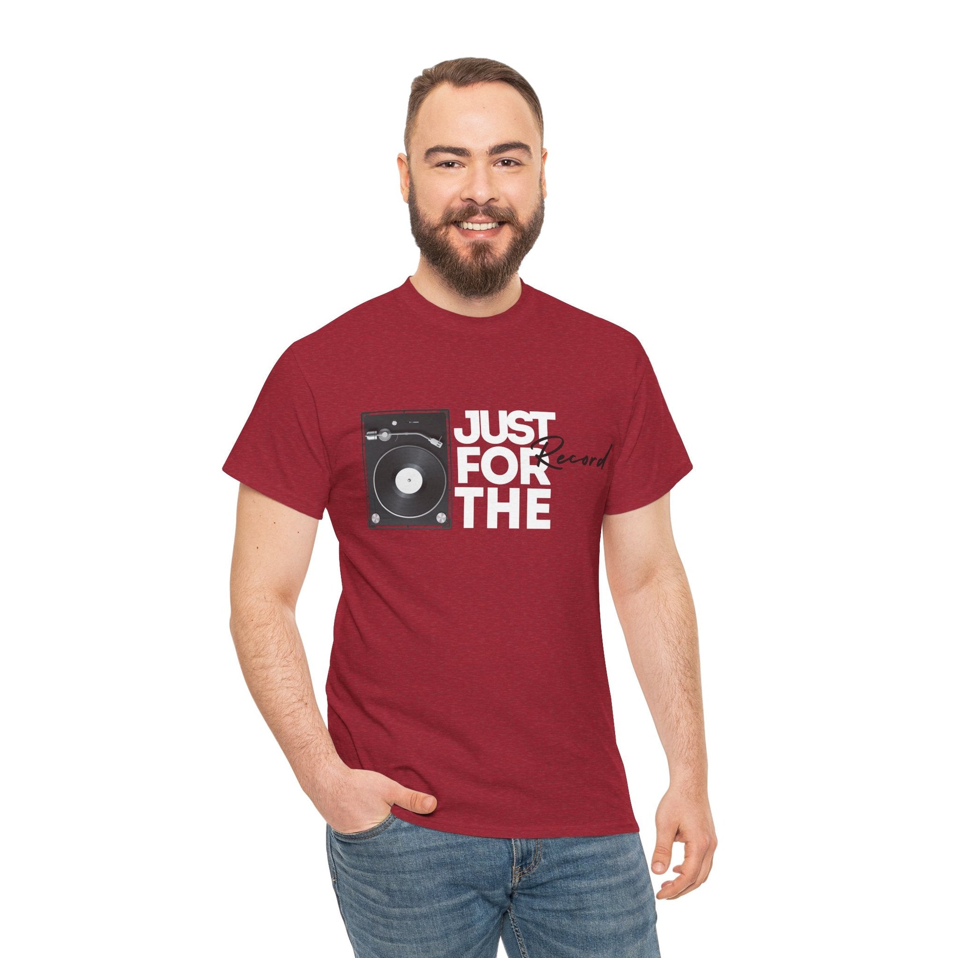 Just for the Record Men's Vinyl T-Shirt