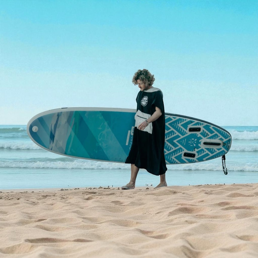 Pure Art 10ft 6in Inflatable Stand Up Paddle Board with Seat Package