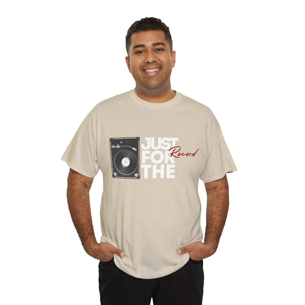 Just for the Record Men's Vinyl T-Shirt