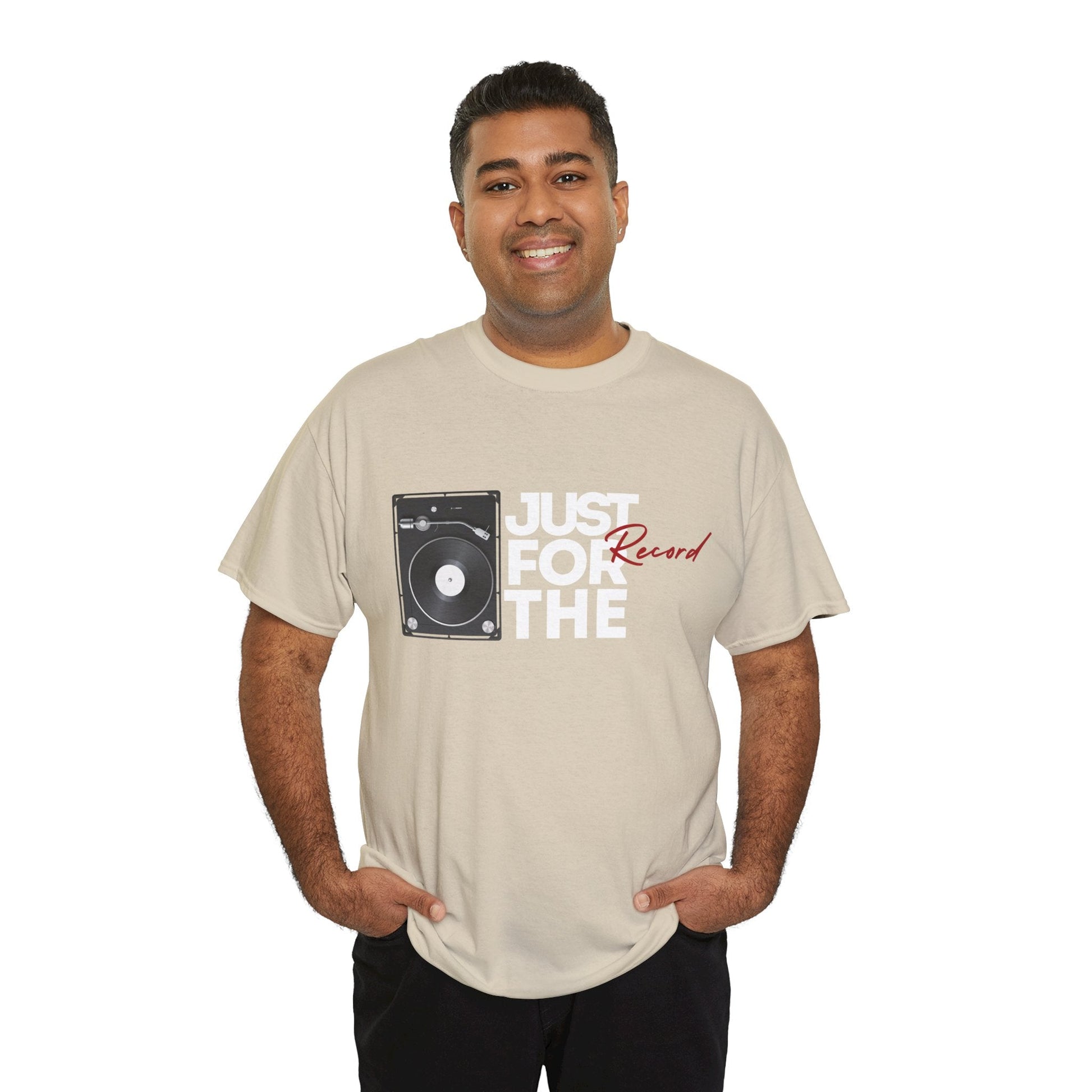 Just for the Record Men's Vinyl T-Shirt