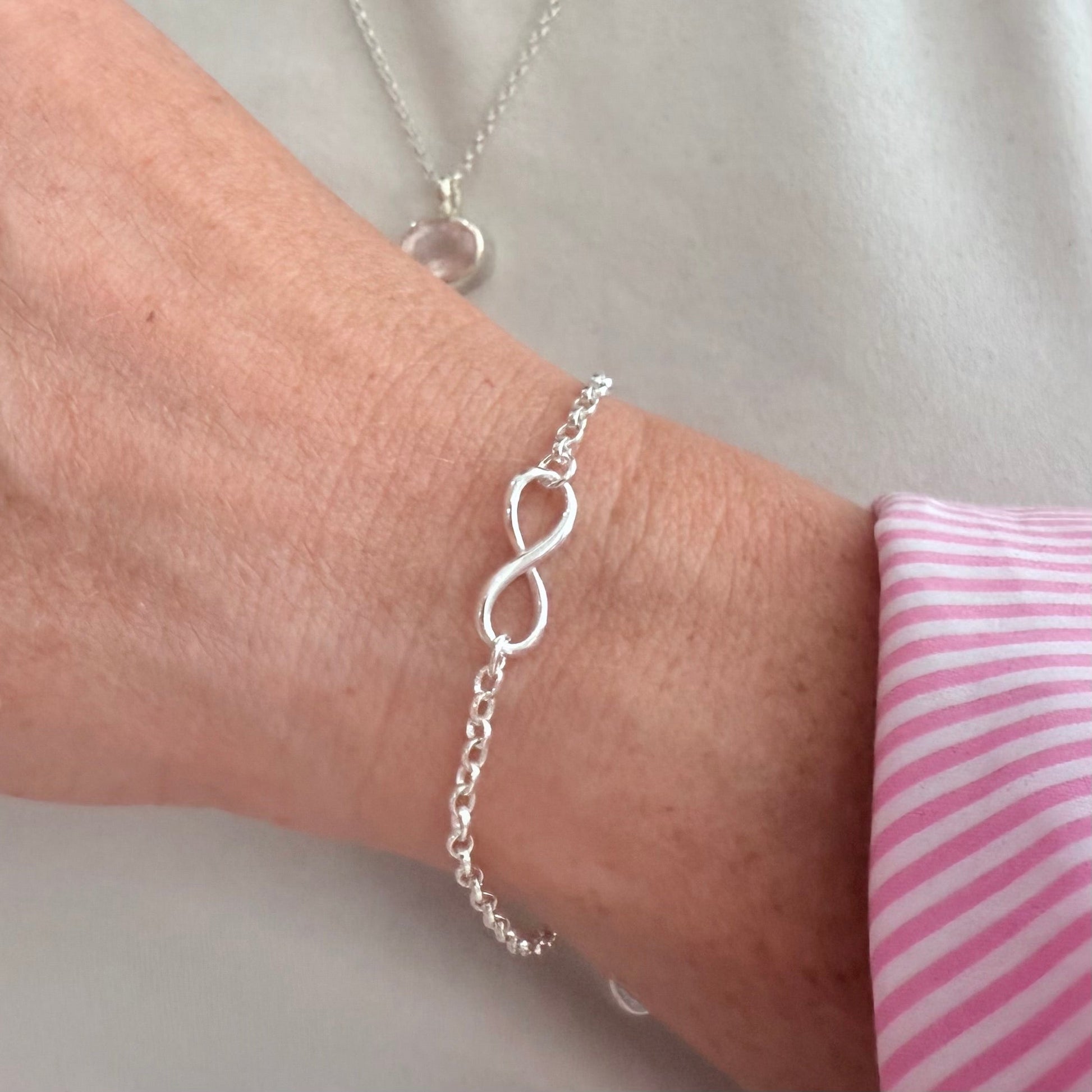 Silver Infinity Bracelet