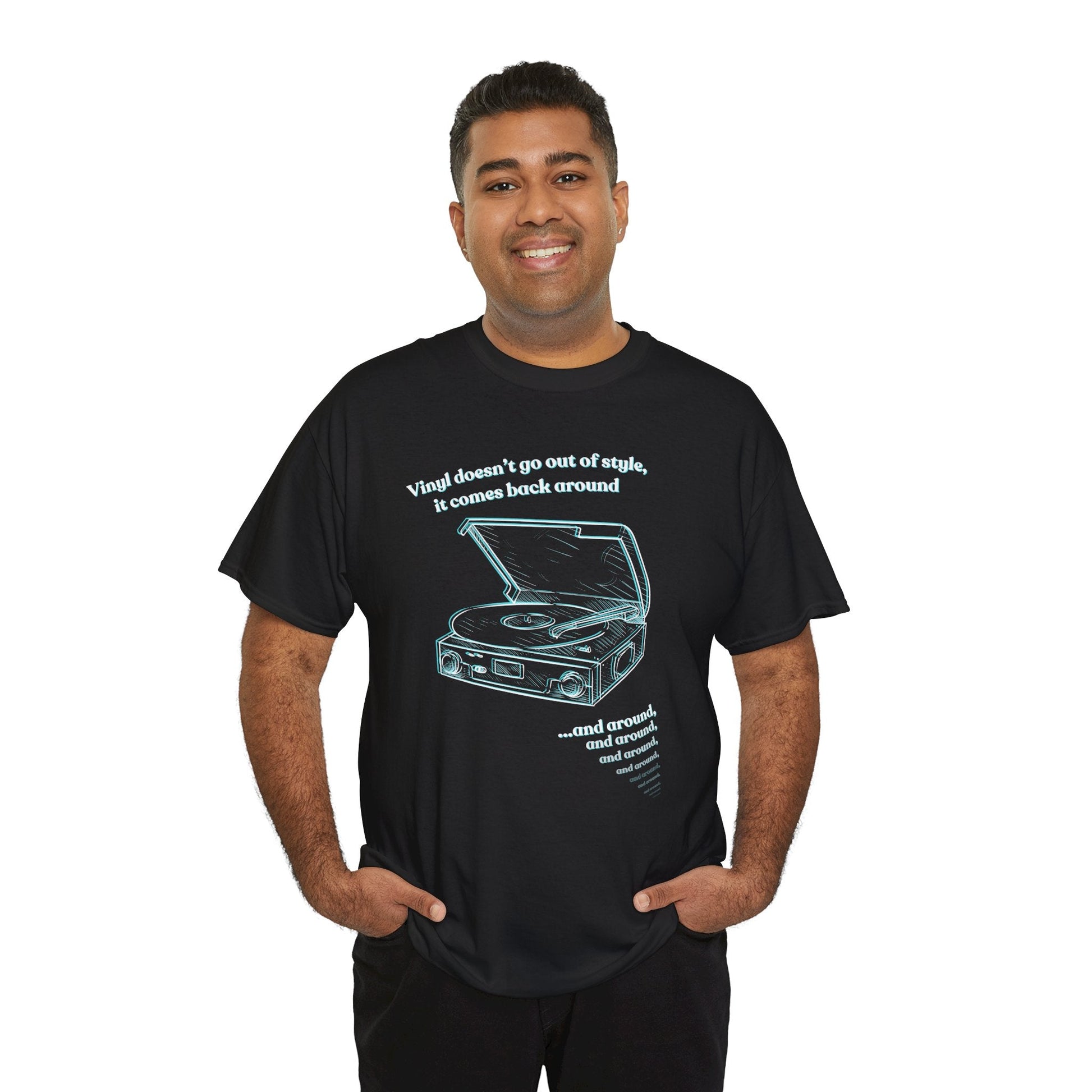 Vinyl Doesn't Go Out of Style Men's T-Shirt