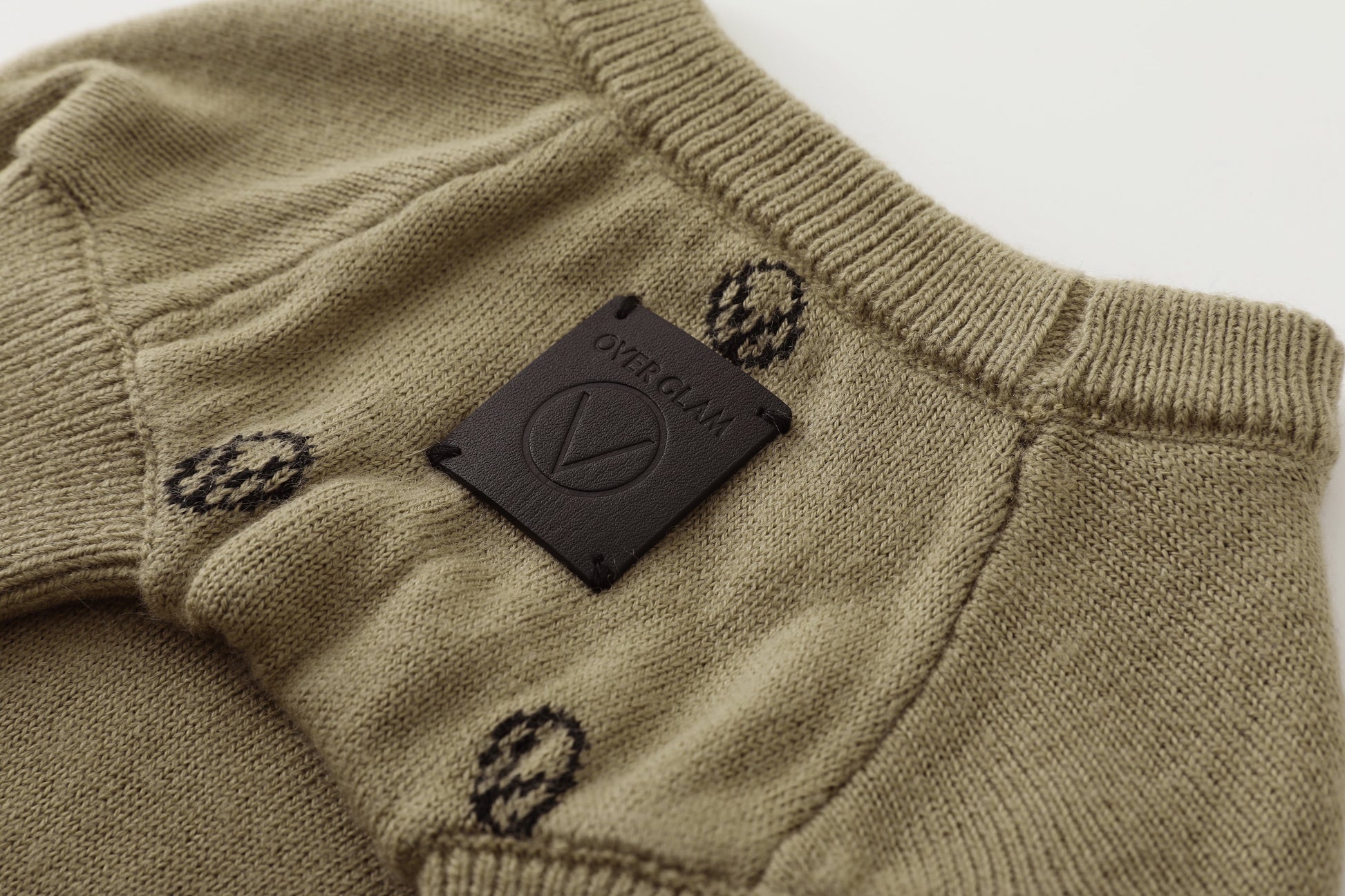 Overglam Icon Jumper in Khaki
