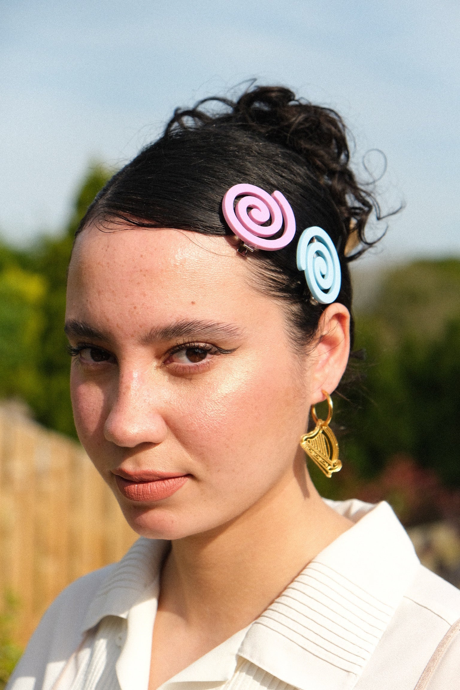 Spiral Hair Clips Set of 2