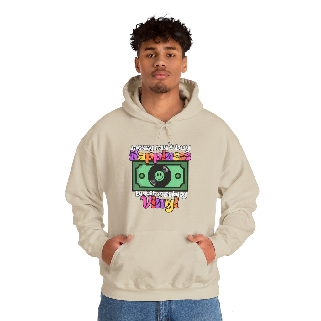 Money Can't Buy Happiness But It Can Buy Vinyl Men's Hoodie