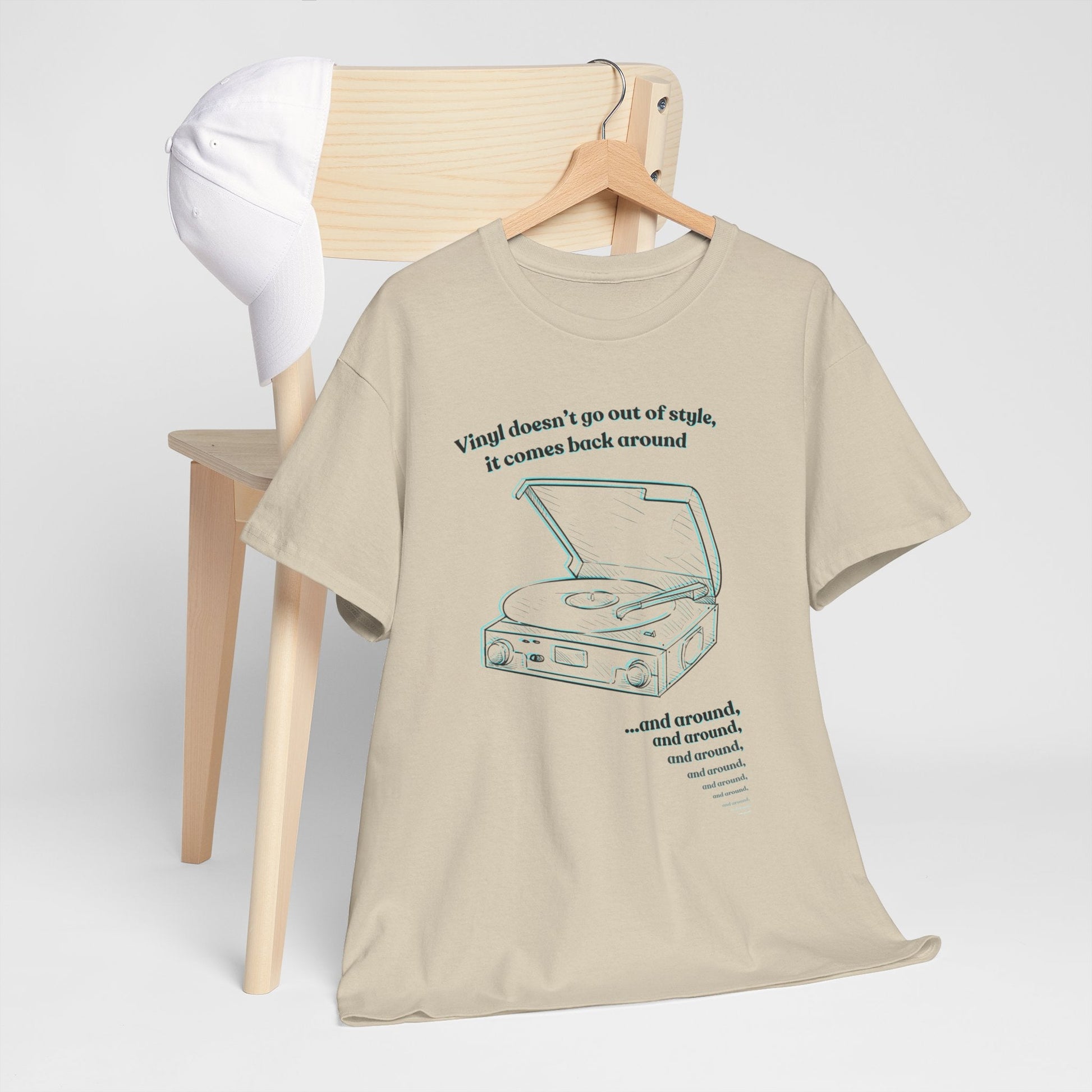 Vinyl Doesn't Go Out of Style Men's T-Shirt