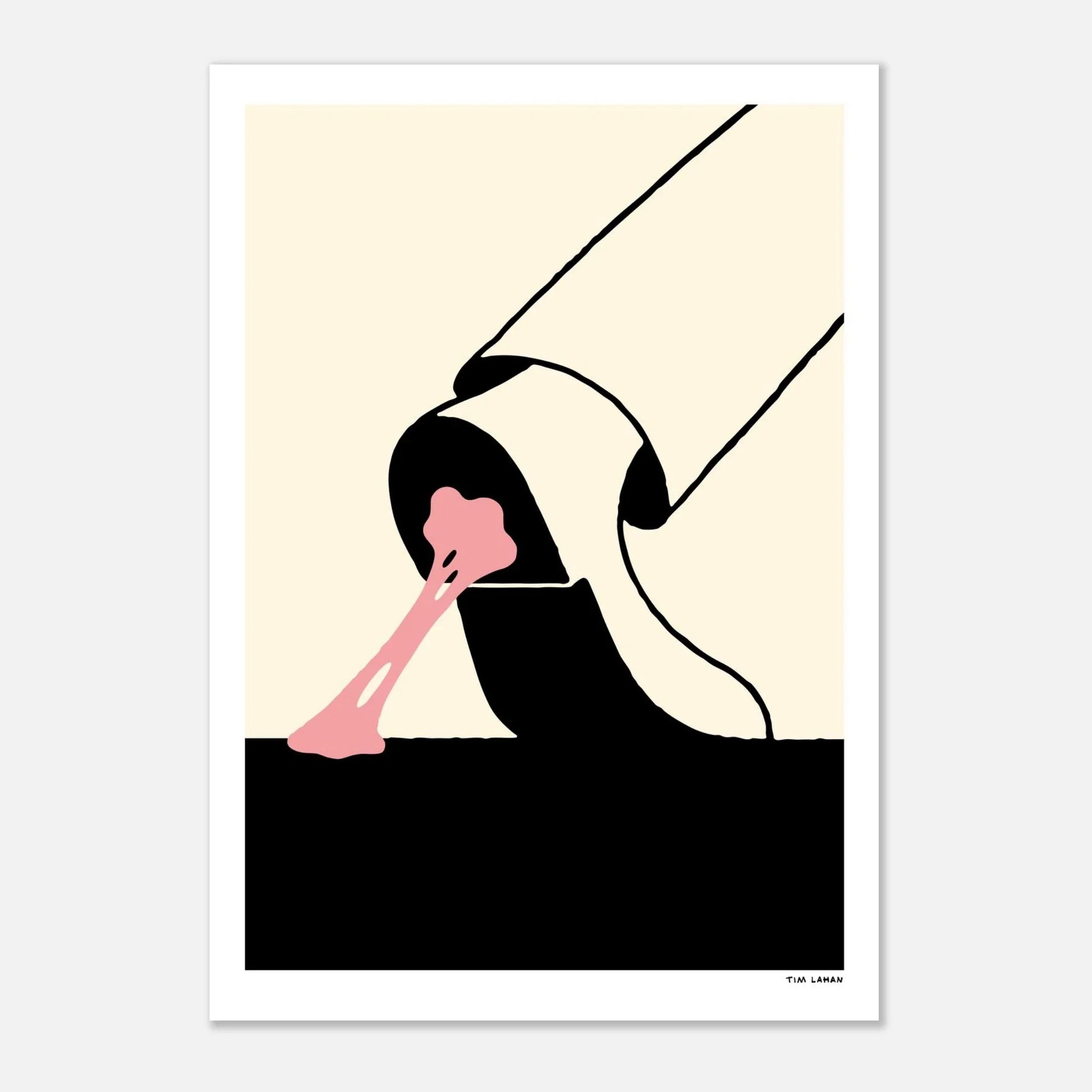 Stuck Print by Tim Lahan