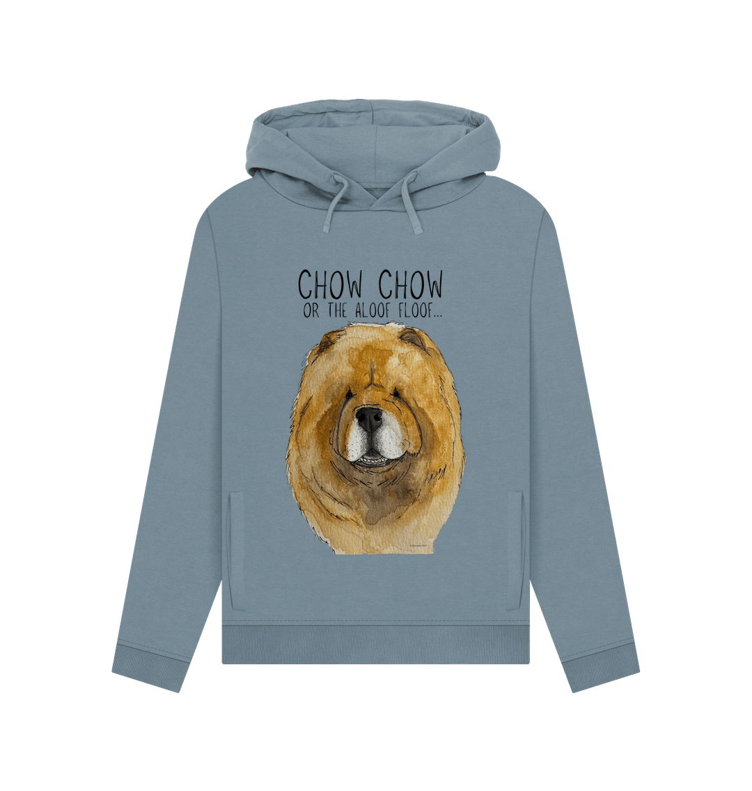 Red Chow Chow Women's Hoodie Stay Warm and Fluffy