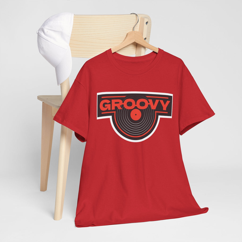 Groovy Men's Vinyl Records T-Shirt