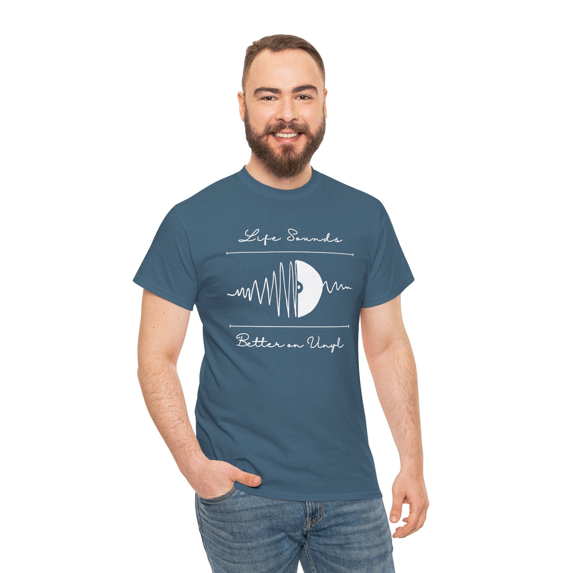 Life Sounds Better on Vinyl Men's T-Shirt