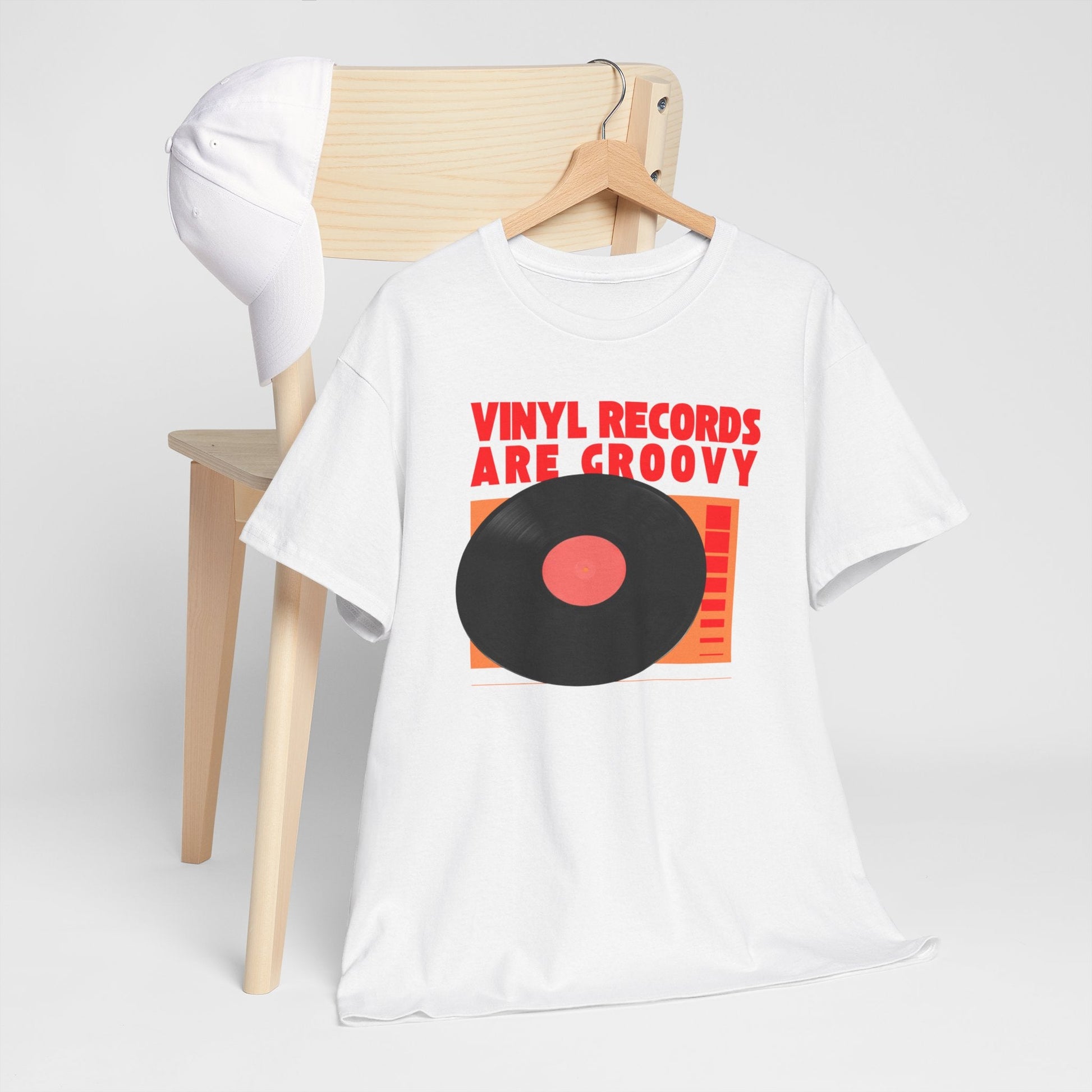 Vinyl Records Are Groovy Bold T-Shirt