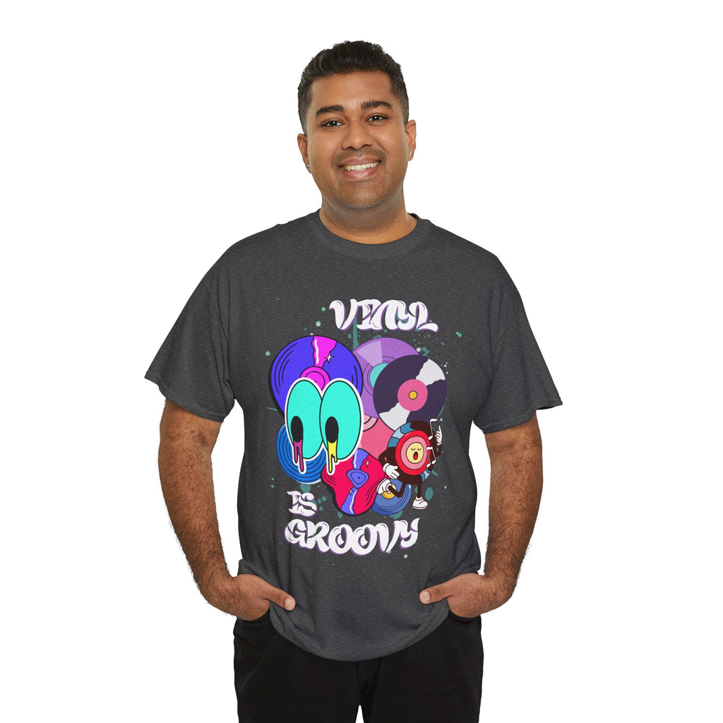 Vinyl Is Groovy Men's T-Shirt
