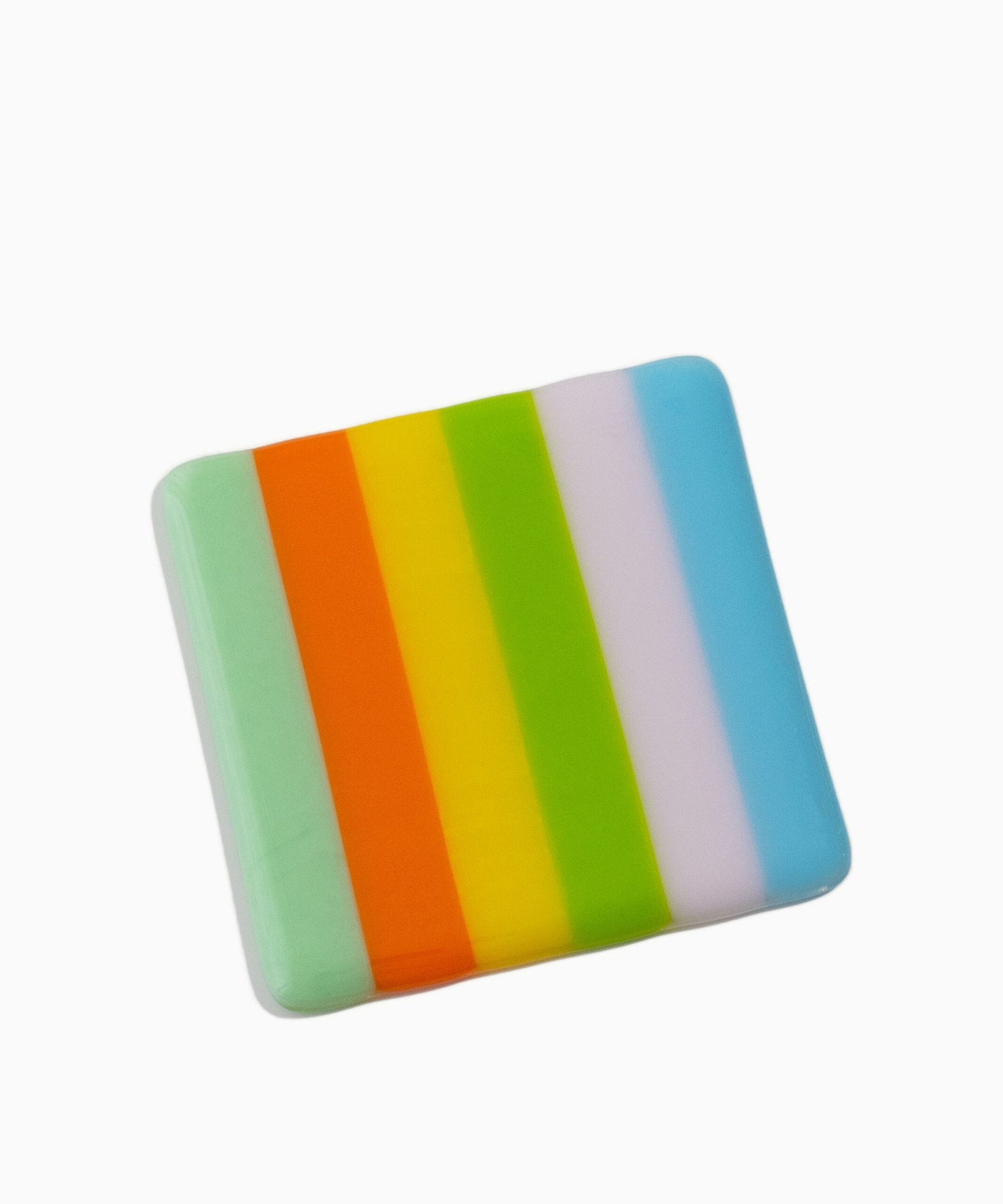 10cm Summer Striped Coaster Bullseye Collection