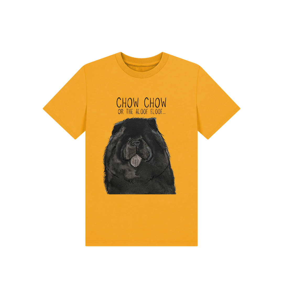 Black Chow Chow Kids T-Shirt