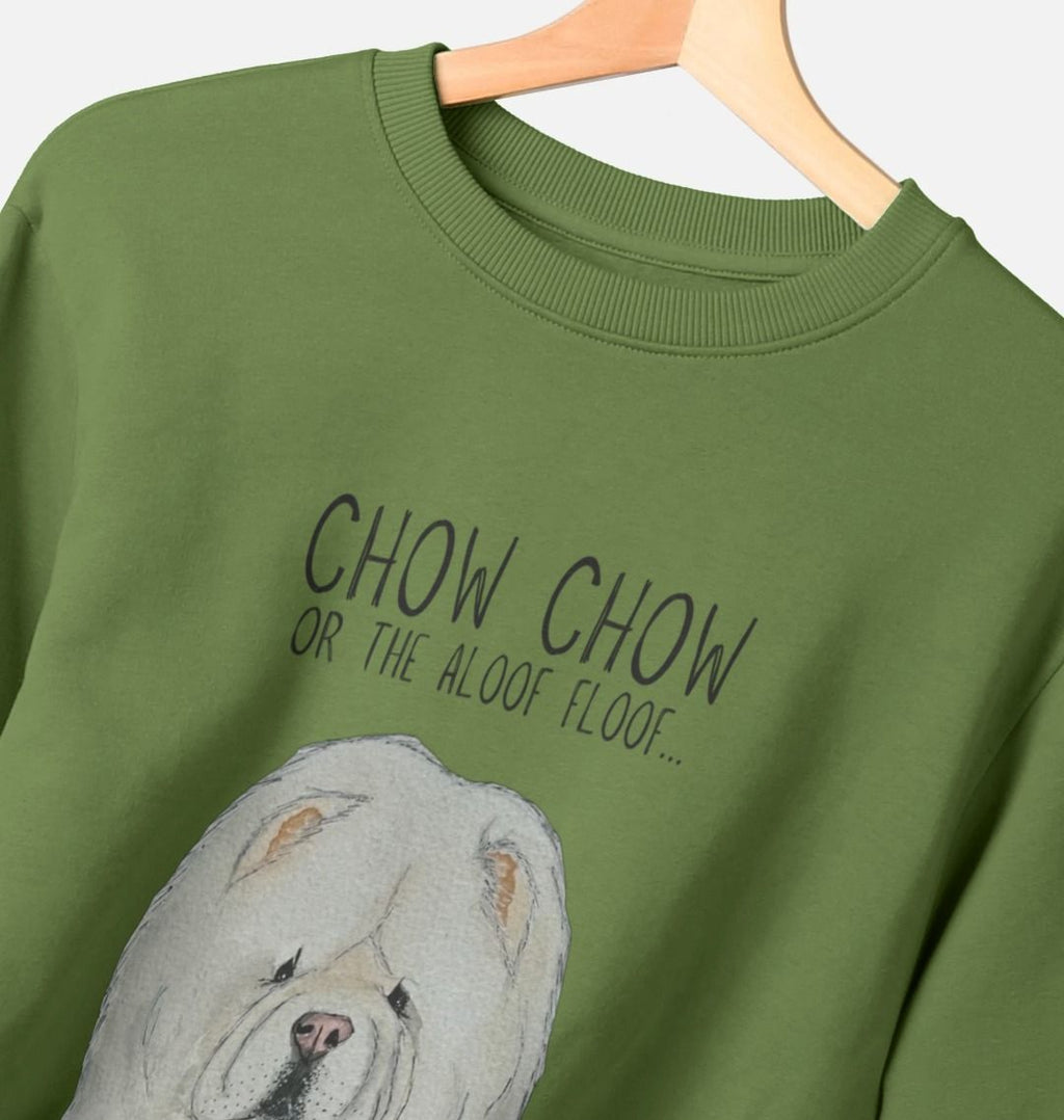 Cream Chow Chow Men's Crewneck Sweatshirt