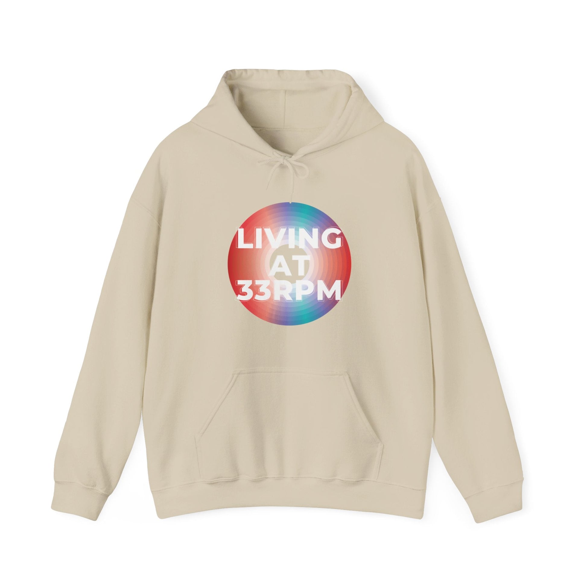 Living at 33rpm Men's Hoodie