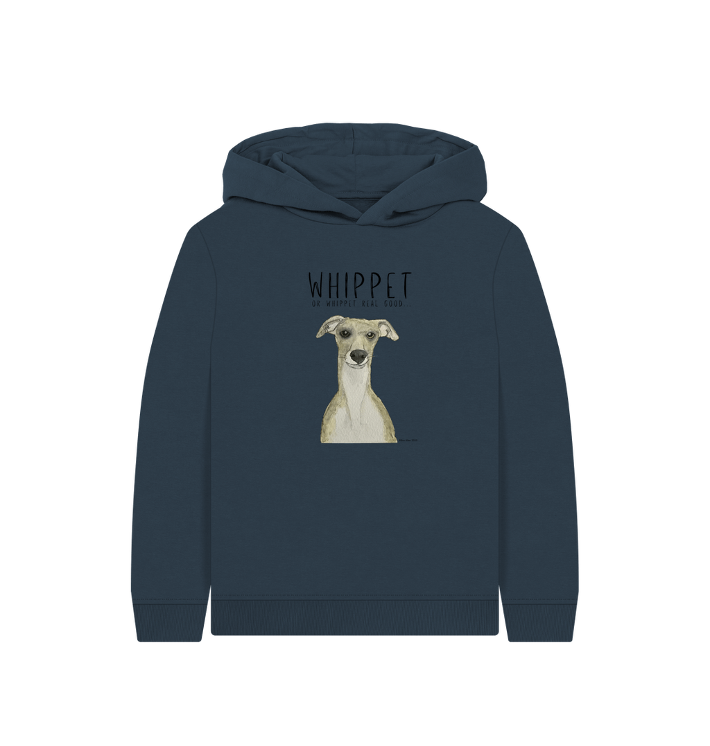 Whippet Kids Hoodie in Organic Cotton