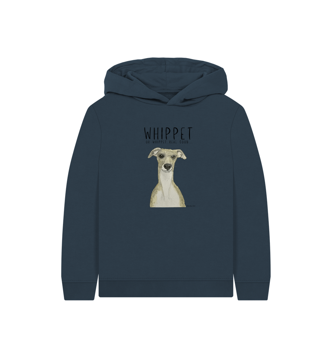 Whippet Kids Hoodie in Organic Cotton