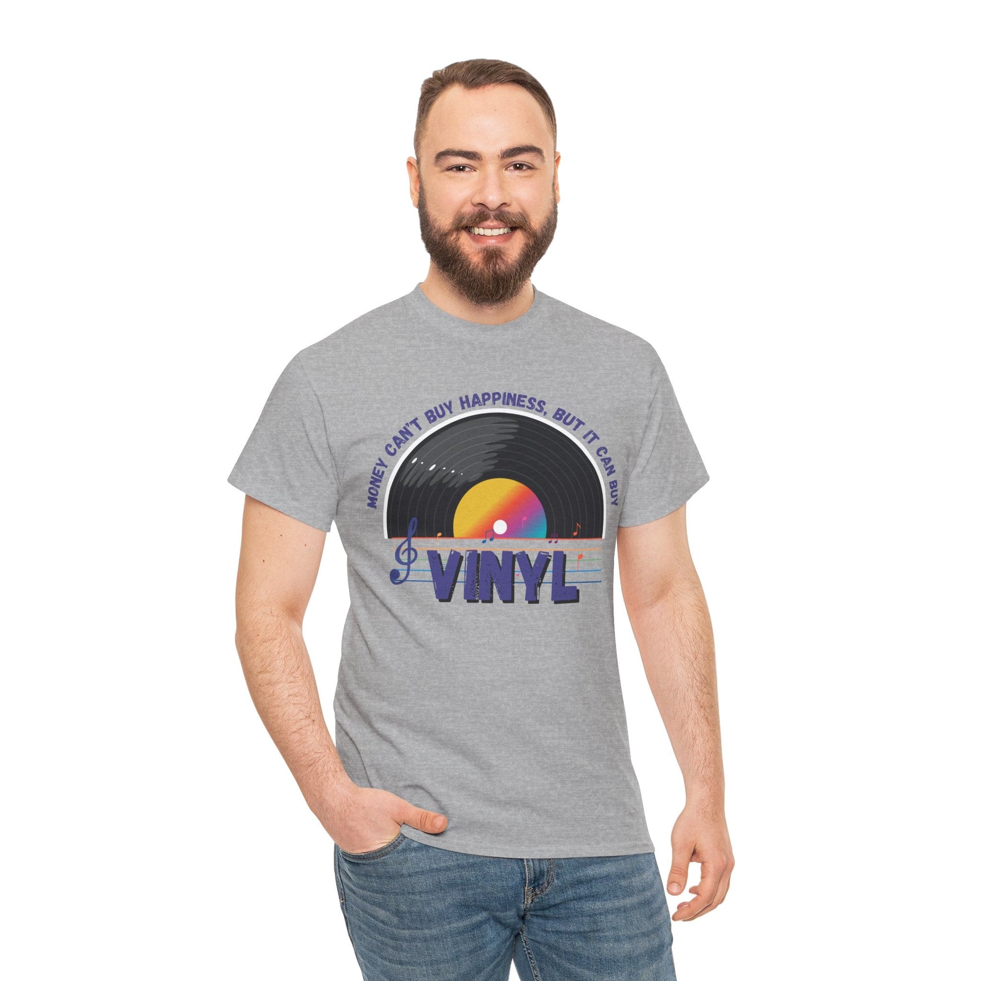 Money Can't Buy Happiness But It Can Buy Vinyl Men's T-Shirt