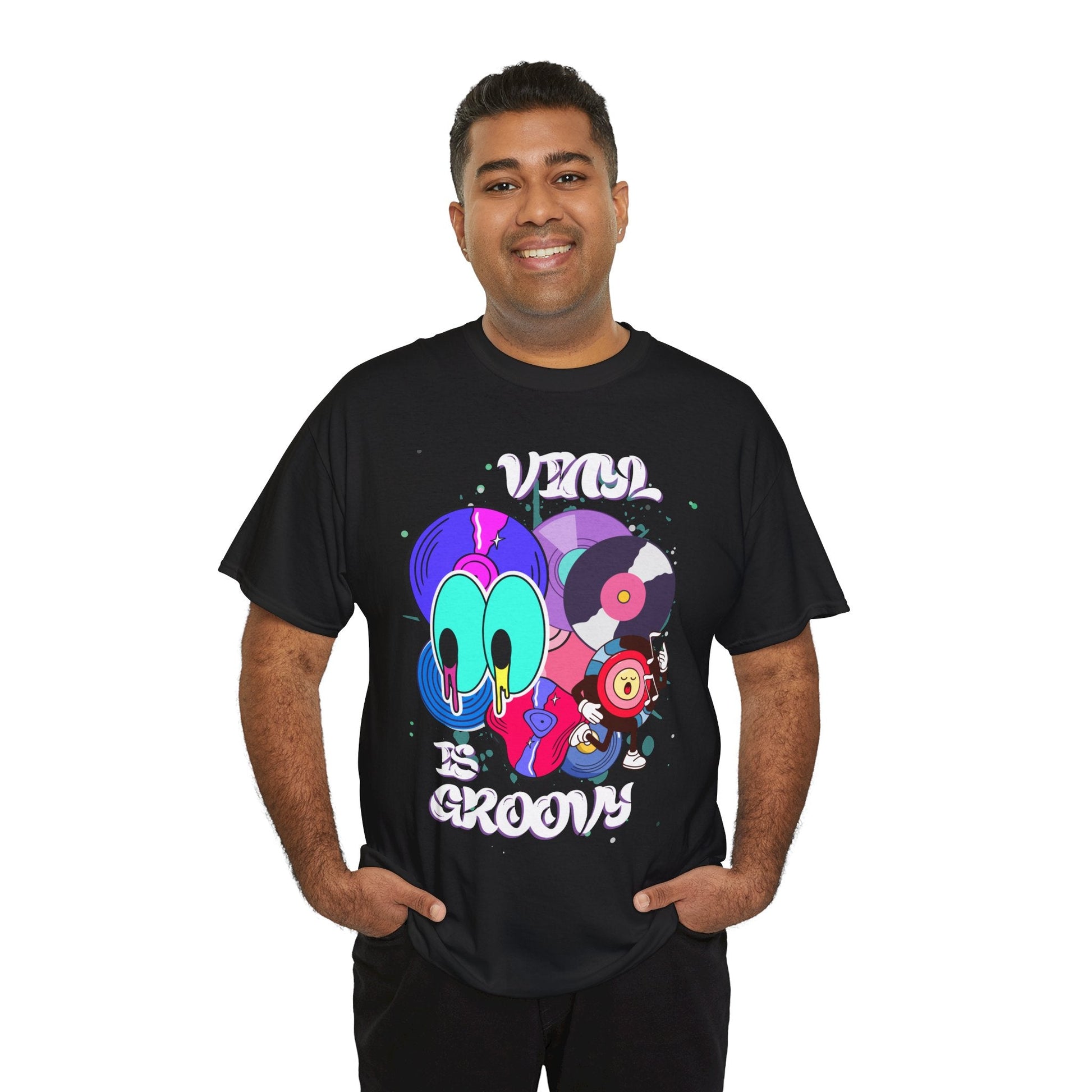 Vinyl Is Groovy Men's T-Shirt