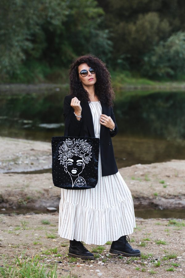 Artistic & Eco-Friendly Reusable Tote Bags – Stylish and Sustainable by Garbanota at www.brixbailey.com