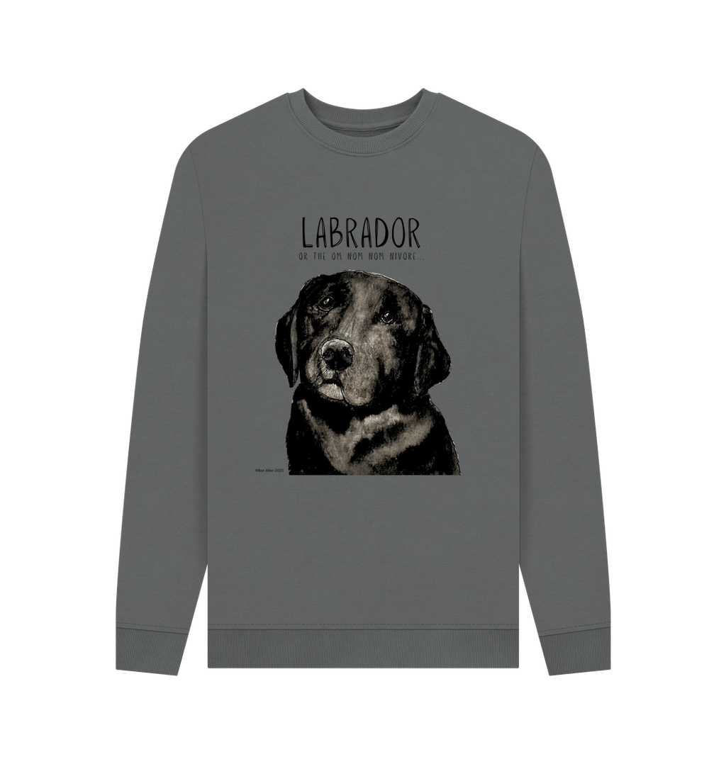 Feast Mode Activated Black Labrador Sweatshirt