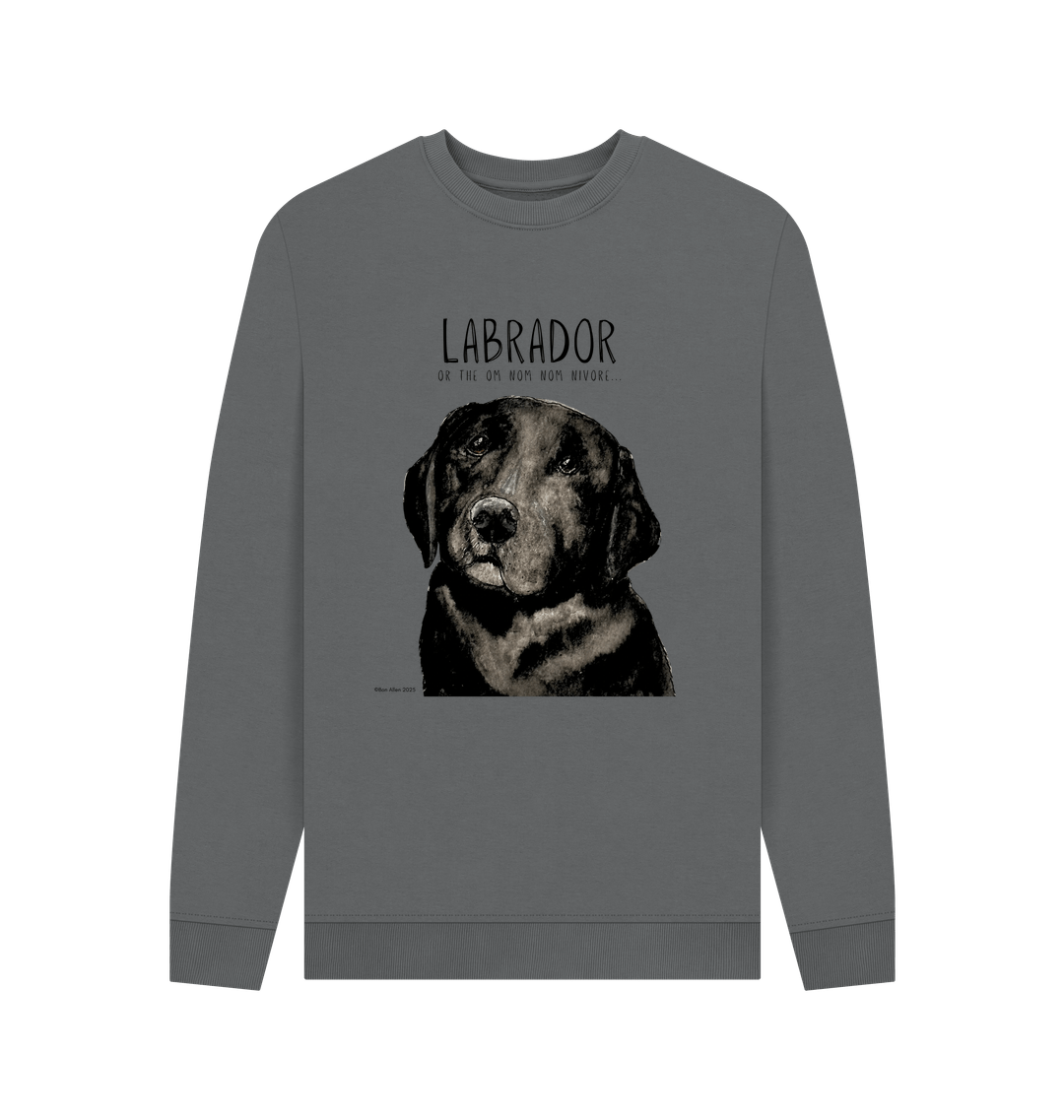 Feast Mode Activated Black Labrador Sweatshirt