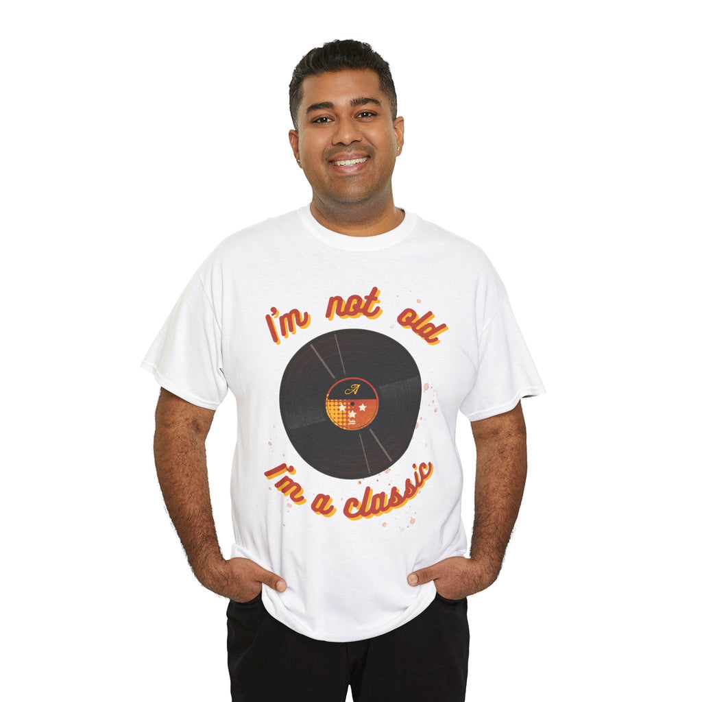I'm Not Old I'm a Classic Men's Vinyl Record T-Shirt